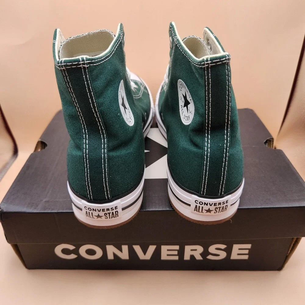 Converse CTAS EVA Lift Hi Shoes Youth Size 7 Green All Star Sneakers A09291F